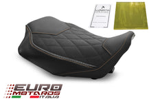Load image into Gallery viewer, Luimoto Diamond Sport Vintage Suede Rider Seat Cover For Honda CB650R 2019-2022