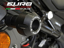 Load image into Gallery viewer, Benelli BN 302 2015-2019 RD Moto Crash Frame Sliders Protectors Black BN5-PH01-K
