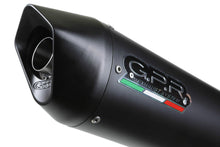 Load image into Gallery viewer, Kawasaki ZX6R 1998-2001 GPR Exhaust Systems Furore Black Bolton Silencer New
