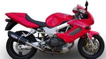 Load image into Gallery viewer, Honda VTR1000F Firestorm Superhawk GPR Exhaust Furore Black Dual Slipon Mufflers