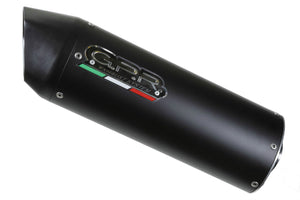 BMW F 650 CS Scarver 2001-2006 GPR Exhaust Systems Furore Black Slipon Silencer