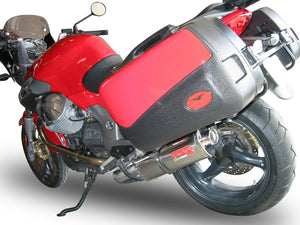 Moto Guzzi Breva 1200 07-12 GPR Exhaust Systems Trioval Slipon Muffler Silencer