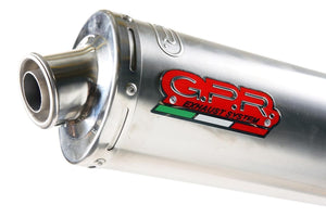 Honda CBF 600 S Fi 2007-2012 GPR Exhaust Systems Ti Oval Slipon Muffler Silencer