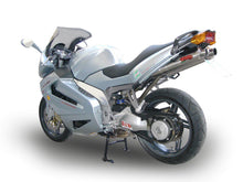 Load image into Gallery viewer, Aprilia Futura 1000 00-04 GPR Exhaust Systems Ti Oval Slipon Mufflers Silencers
