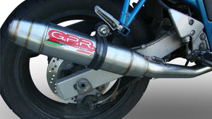 Suzuki Bandit 1200 05-06 GPR Exhaust Systems Deeptone Slipon Muffler Silencer