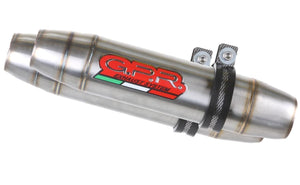 Ducati Monster 796 10-13 GPR Exhaust Systems Deeptone Slipon Mufflers Silencers