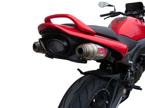 Suzuki GSR 600 06-10 GPR Exhaust Systems Deeptone Slipon Mufflers Silencers