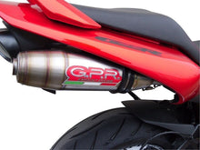 Load image into Gallery viewer, Suzuki GSR 600 06-10 GPR Exhaust Systems Deeptone Slipon Mufflers Silencers