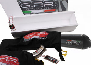 BMW S1000RR 09-11 GPR Exhaust Systems GPE CF Slipon Muffler Silencer