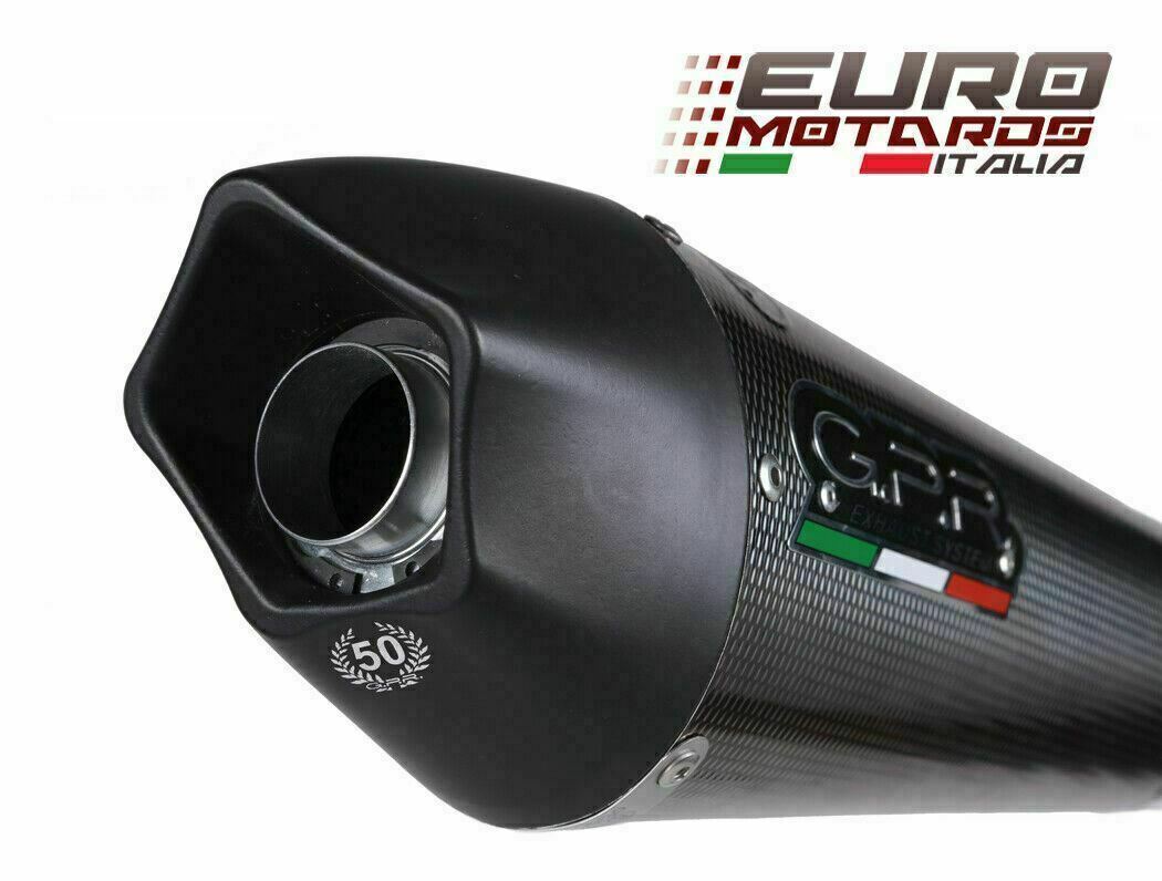 Suzuki DRZ 400 SM 05-12 GPR Exhaust Systems GPE CF Slipon Muffler Silencer