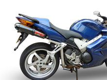 Load image into Gallery viewer, Honda VFR 800 V-Tech 02-13 GPR Exhaust Systems GPE CF Slipon Mufflers Silencers