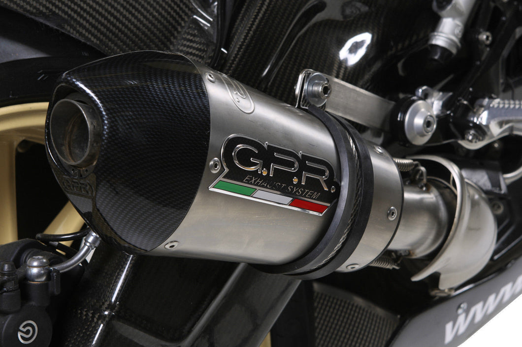 BMW S1000RR 12-13 GPR Exhaust Systems GPE Ti Slipon Muffler Silencer