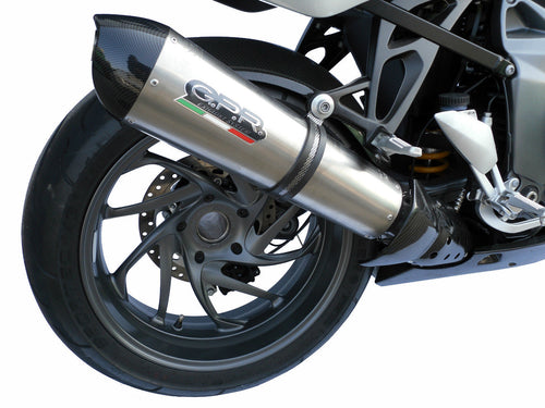 BMW K 1300 S /R 2009-2014 GPR Exhaust Systems GPE Ti Slipon Muffler Silencer New