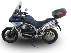 Moto Guzzi Stelvio 1200 4V 08-11 GPR Exhaust Systems GPE Ti Slipon Muffler