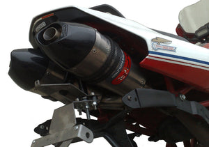 Ducati Multistrada 1000 MTS GPR Exhaust Systems GPE Ti Slipon Mufflers Silencers