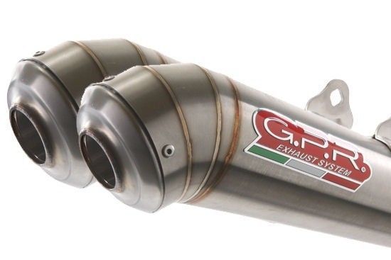 Kawasaki Z1000 10-13 GPR Exhaust Systems Powercone Slipon Mufflers Silencers