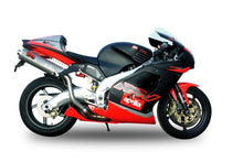 Load image into Gallery viewer, Aprilia RSV 1000 99-03 High Mount GPR Exhaust Systems Ti Oval Slipon Muffler