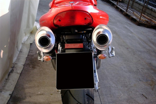 Ducati Supersport SS 750 900 High Mount GPR Exhaust Systems Carbon Oval Slipon