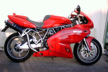 Load image into Gallery viewer, Ducati Supersport SS 750 900 High Mount GPR Exhaust Systems Carbon Oval Slipon