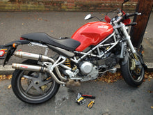Load image into Gallery viewer, Ducati Monster S4R 1000 03-05 GPR Exhaust Systems Deeptone Slipon Mufflers