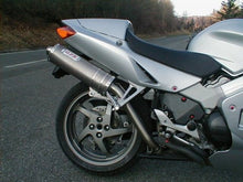 Load image into Gallery viewer, Honda VFR 800 98-01 High Mount GPR Exhaust Systems Ti Oval Slipon Muffler