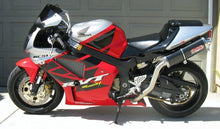 Load image into Gallery viewer, Honda SP2 RC51 2002-2006 GPR High Mount Exhaust Systems Carbon Slipon Mufflers