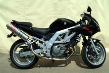Load image into Gallery viewer, Suzuki SV 650 04-05 High Mount GPR Exhaust Systems Ti Oval Slipon Muffler
