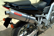 Load image into Gallery viewer, Suzuki SV 650 04-05 High Mount GPR Exhaust Systems Ti Oval Slipon Muffler