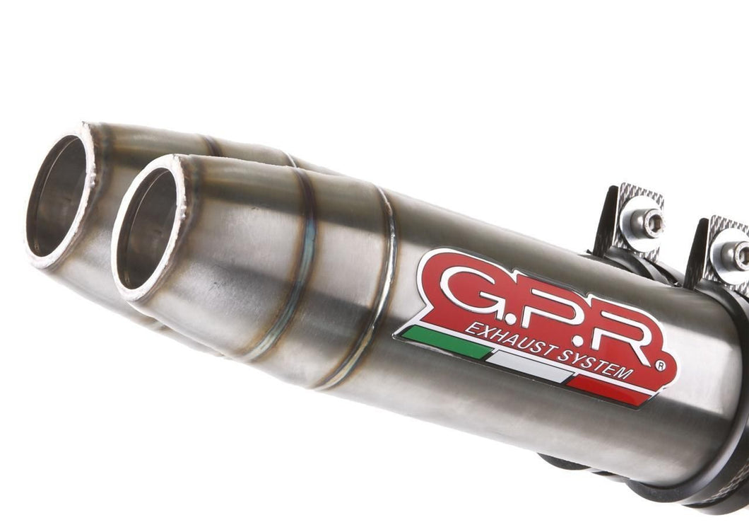 Aprilia Dorsoduro 750 GPR Exhaust Systems Deeptone Slipon Mufflers Silencers