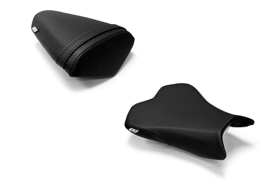 Luimoto Baseline Seat Covers Set Front & Rear For Kawasaki ZX6R Ninja 2009-2012