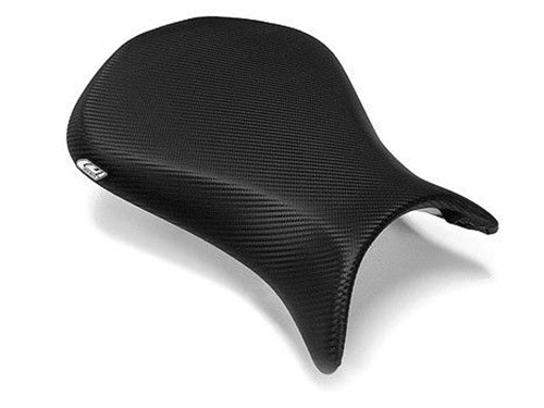 Luimoto Baseline Rider Seat Cover Carbon Vinyl For Kawasaki ZX6R Ninja 2007-2008