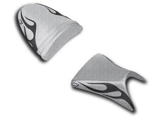 Load image into Gallery viewer, Luimoto Flame Seat Covers Set Front &amp; Rear 11 Colors For Kawasaki ZX6R 2003-2004
