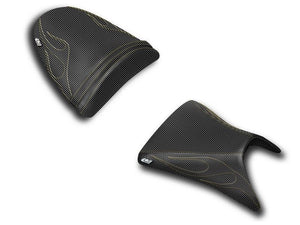 Luimoto Flame Seat Covers Set Front & Rear 11 Colors For Kawasaki ZX6R 2003-2004