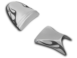 Luimoto Flame Seat Covers Set Front & Rear 11 Colors For Kawasaki ZX6R 2003-2004