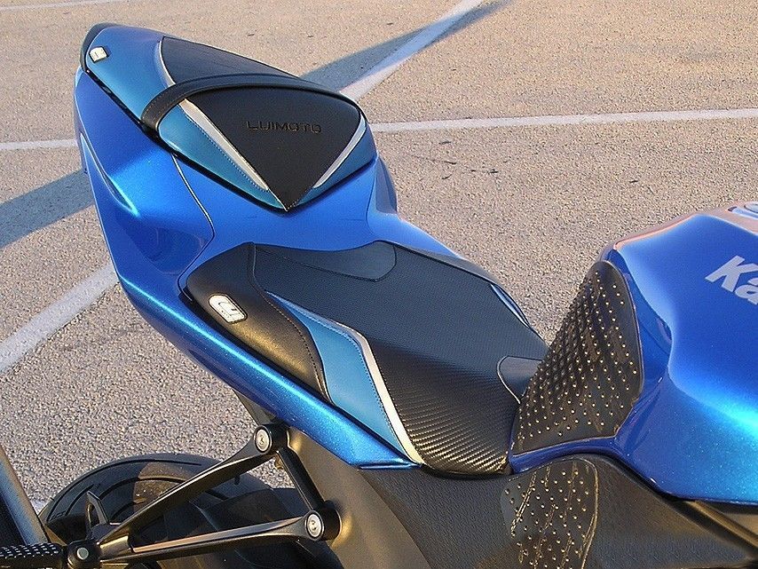Luimoto Team Edition Seat Covers Front & Rear 4 Colors For Kawasaki ZX6R 2009-12