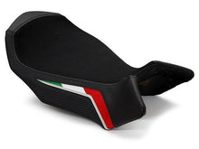 Load image into Gallery viewer, Luimoto Team Italia Suede Rider Seat Cover For MV Agusta Brutale 910R 1078RR