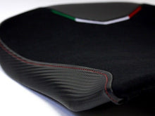 Load image into Gallery viewer, Luimoto Team Italia Suede Rider Seat Cover 2 Colors For MV Agusta F4 2010-18