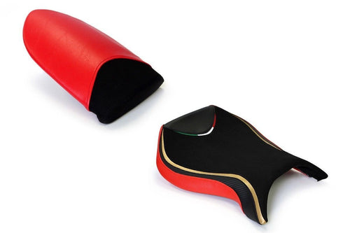 Luimoto Team Italia Suede Seat Covers Set 5 Color Options For MV Agusta F4 99-09