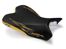 Load image into Gallery viewer, Luimoto Flame Edition rider seat cover for Yamaha R1 2009-2014 — Euro Motards