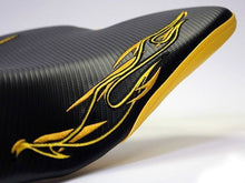 Load image into Gallery viewer, Luimoto Flame Edition rider seat cover for Yamaha R1 2009-2014 — Euro Motards