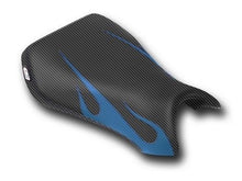 Load image into Gallery viewer, Luimoto Flame Edition rider seat cover for Yamaha R1 2002-2003 — Euro Motards