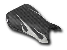 Load image into Gallery viewer, Luimoto Flame Edition rider seat cover for Yamaha R1 2002-2003 — Euro Motards