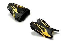 Load image into Gallery viewer, Luimoto Flame Edition seat covers set for Yamaha R6 2008-2016 — Euro Motards