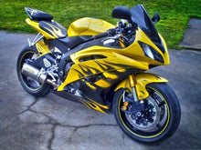 Load image into Gallery viewer, Luimoto Flame Edition seat covers set for Yamaha R6 2008-2016 — Euro Motards