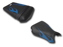Load image into Gallery viewer, Luimoto Flame Edition seat covers front and rear for Yamaha R1 2002-2003 — Euro Motards