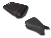 Load image into Gallery viewer, Luimoto Flame Edition seat covers front and rear for Yamaha R1 2002-2003 — Euro Motards