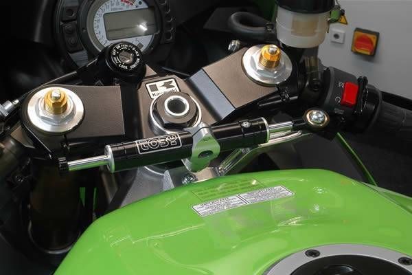 Kawasaki Ninja ZX6R 636 2003-2004 Toby Belgium Steering Damper Stabilizer +Mount