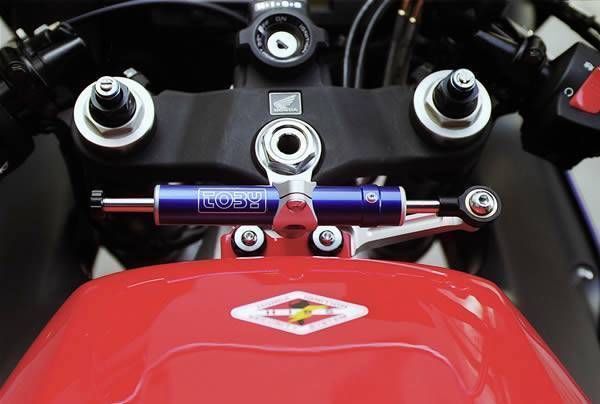 Honda CBR900RR CBR929RR 2000-2001 Toby Steering Damper Stabilizer & Mount Kit