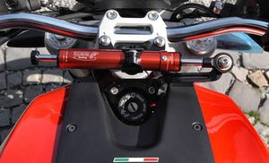 Ducati Monster 1100 2009-2010 Toby Belgium Steering Damper Stabilizer & Mounting