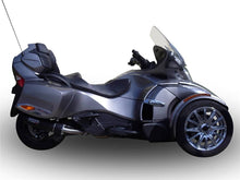 Load image into Gallery viewer, Can Am Spyder 1000 RT /RTS 2010-2016 GPR Exhaust Furore Black Slipon Silencer